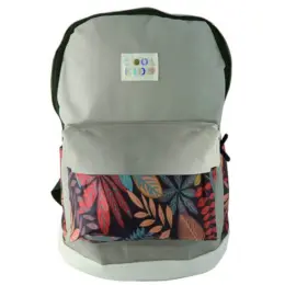 Cool Kids 3-Piece Backpack Set Grey Backpack Front